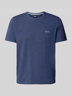 Boss Regular fit T-shirt van mix van katoen en elastaan