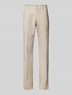 s.Oliver BLACK LABEL Pantalon van linnenmix model 'Pure'