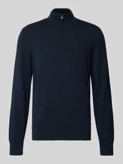 Boss Regular fit schipperstrui van een mix van scheerwol en kasjmier model 'HEMARLO'