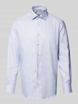 ETERNA REGULAR FIT Modern fit zakelijk overhemd met kentkraag