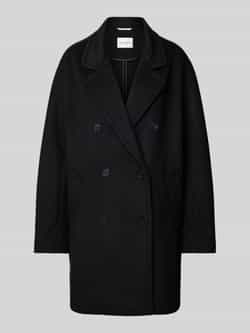Marc O'Polo Caban Casual dubbelknopssluiting met afgeronde revers knopen in hoornlook
