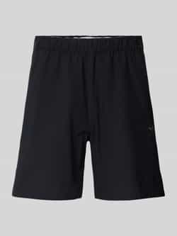 adidas Originals Korte regular fit broek met labelstitching