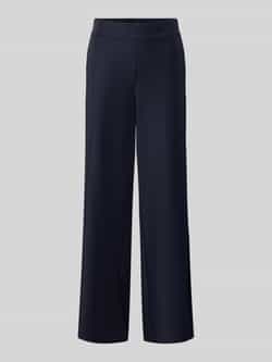 Comma Stoffen broek met elastische band