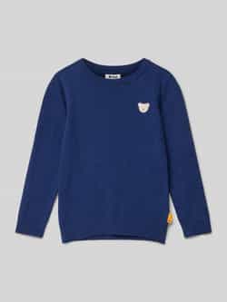 Steiff Gebreide pullover met logobadge
