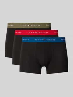 Tommy Hilfiger Regular fit boxershort van een mix van katoen en elastaan in een set van 3 stuks