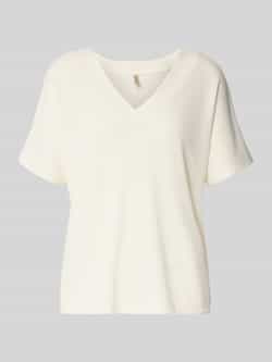 Soyaconcept T-shirt met V-hals model 'Delia'