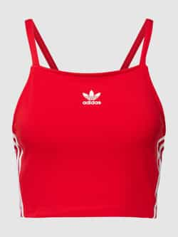 Adidas Originals Korte top met labelprint