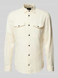 G-Star Raw Slim fit vrijetijdsoverhemd met borstzakken model 'Marine'