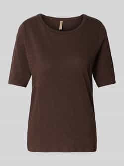 Soyaconcept T-shirt met ronde hals model 'Babette'