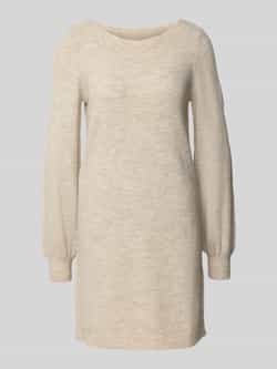 Vero Moda Loose fit gebreide jurk met boothals model 'LEFILE'