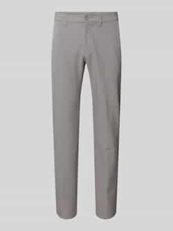 BOSS Green Slim fit stoffen broek van waterafstotend materiaal model 'COMMUTER'