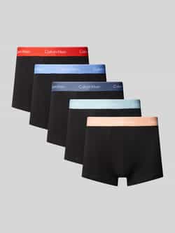 Calvin Klein Underwear Boxershort met labeldetail in een set van 5 stuks