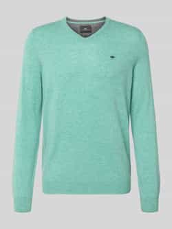 FYNCH-HATTON Regular fit pullover met kasjmier model 'Merino'