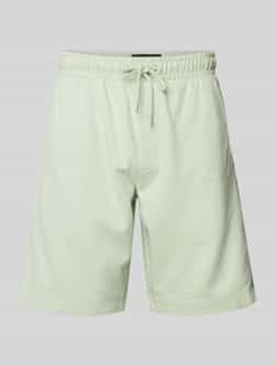 Marc O'Polo Regular fit sweatshorts met tunnelkoord