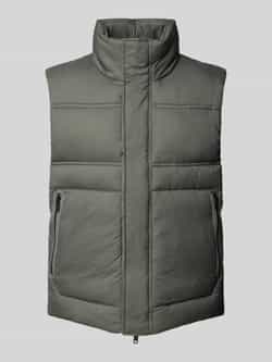 Boss Orange Gilet met opstaande kraag model 'Odaini'