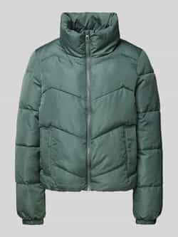 Vero Moda Boxy fit gewatteerd jack met opstaande kraag model 'LIGARIO'