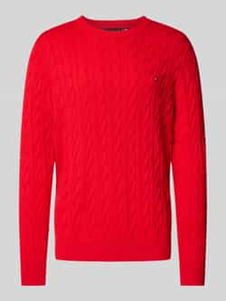 Tommy Hilfiger Gebreide pullover met kabelpatroon