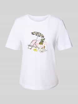 Marc Cain T-shirt met motiefprint