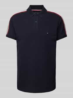 Tommy Hilfiger Poloshirt SHADOW GS REG POLO Strepen in Tommy kleur op de schouder