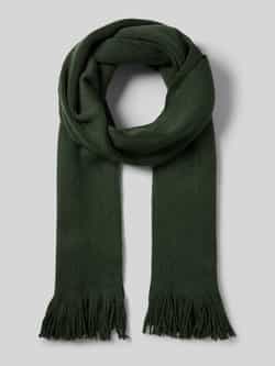 Christian Berg Men Sjaal van wolmix met franjes