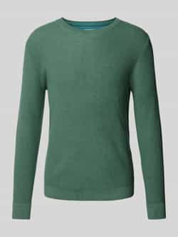 Tom Tailor Regular fit gebreide pullover van zuiver katoen