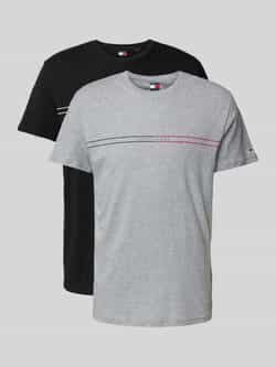 TOMMY JEANS T-shirt TJM SLM ENTRY GRPHC T EXT 2 PCK (set 2-delig 2 stuks)