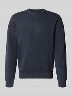 Casual friday Gebreide pullover met ronde hals model 'THEO'