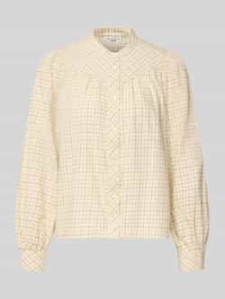 Marc O'Polo DENIM Regular fit blouse met lange mouwen van puur katoen