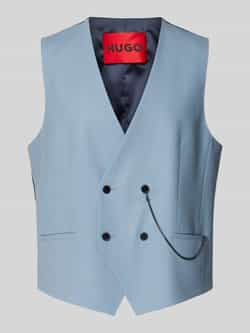 HUGO Gilet met knoopsluiting model 'Vin'