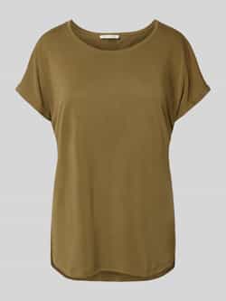 Christian Berg Woman T-shirt van modalmix met ronde hals