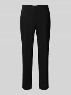 Christian Berg Woman Selection Regular fit stoffen broek met persplooien