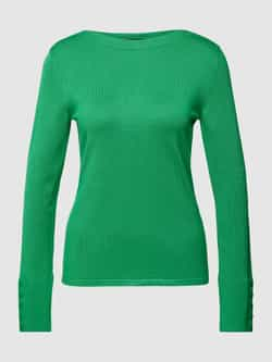 Betty Barclay Gebreide pullover met boothals