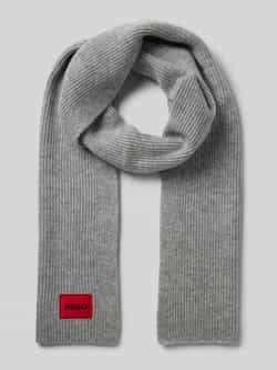 Hugo Boss Saffa Wolmix Sjaal White Unisex