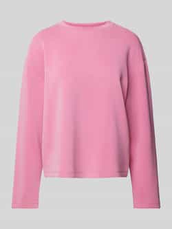 Rich & Royal Oversized sweatshirt met geribde ronde hals