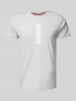 alpha industries T-shirt met labelprint