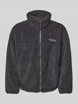 REVIEW Fleecejack met labeldetail