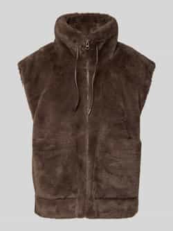 FREE QUENT Gilet met opstaande kraag model 'FONY'
