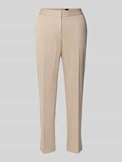 Boss Regular fit smalle broek van viscosemix model 'Tapria-Crop4'