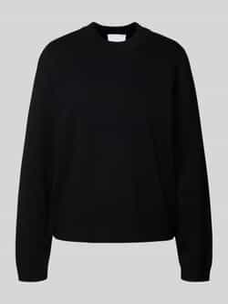 Jake*s Collection Gebreide pullover met ronde hals