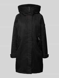 Khujo Lange parka met blinde ritssluiting model 'SEMIE2'