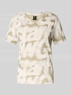 G-Star Raw T-shirt met ronde hals en labeldetail
