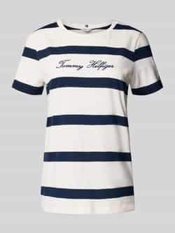 Tommy Hilfiger Regular fit T-shirt van puur katoen