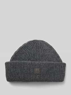 Knowledge Cotton Apparel Muts van echt lamswol. model 'Low'