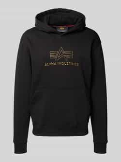 Alpha industries Hoodie met capuchon en logoprint