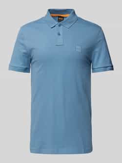 Boss Orange Poloshirt met labeldetail model 'Passenger'