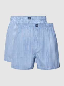 Christian Berg Men Boxershort met elastische band in een set van 2 stuks