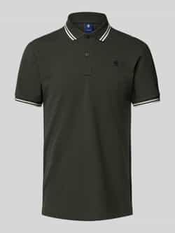 G-Star Raw Slim fit poloshirt met labelstitching model 'Dunda'