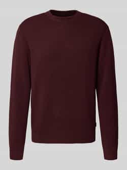 Jack & Jones Premium Gebreide pullover met ribboorden model 'BLAMILANO'