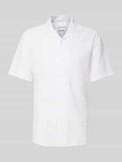 ONLY & SONS Overhemd met korte mouwen ONSCAIDEN SS SOLID RESORT LINEN NOOS