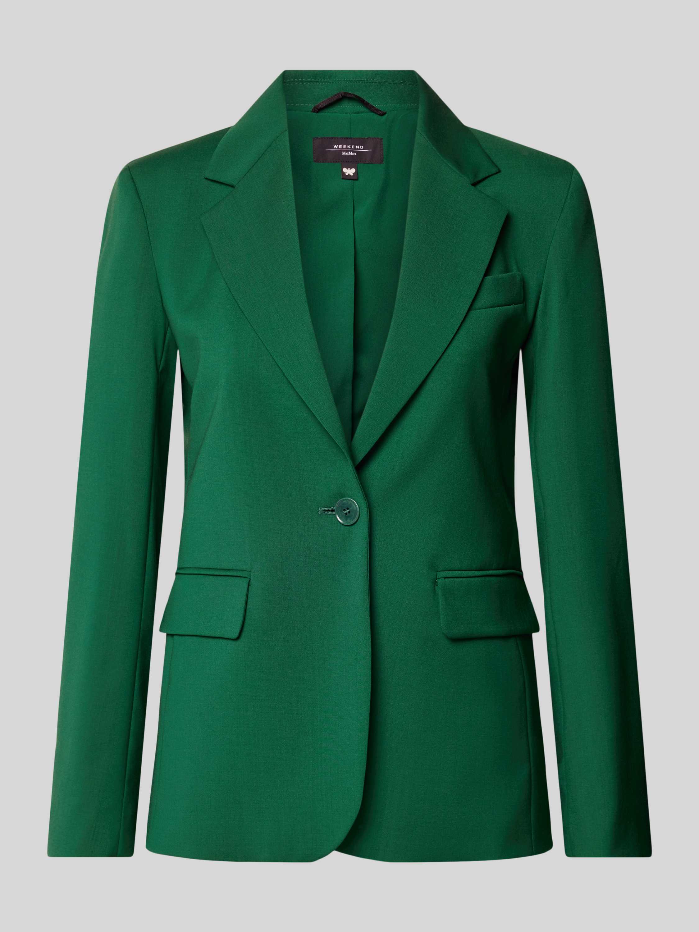 Weekend Max Mara Blazer met paspelzak op de borst model 'LAMINE'